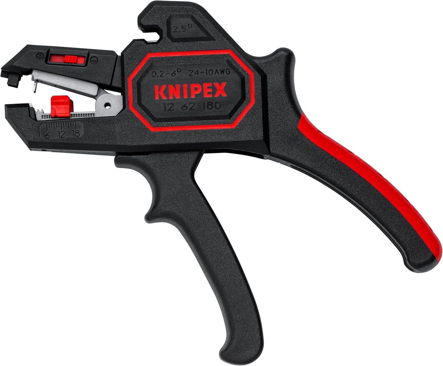 KNIPEX Automatic Wire Stripper 10-24 AWG, 7.25