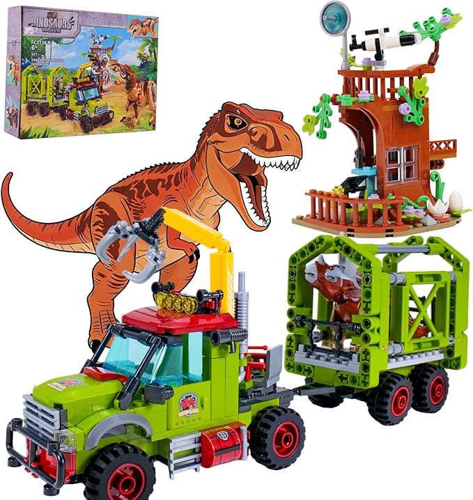 Jurassic Dinosaur Ideas Building Set