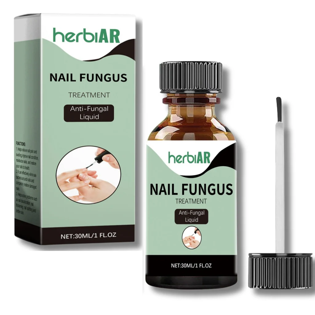 Herbiar Nail Fungus Treatment for Toenail & Fingers Extra Strong Fungal Nail Treatment Solution 30ML