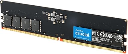 Crucial, DIMM, DDR5, 32GB, 5600MT/s, CL46, Retail  