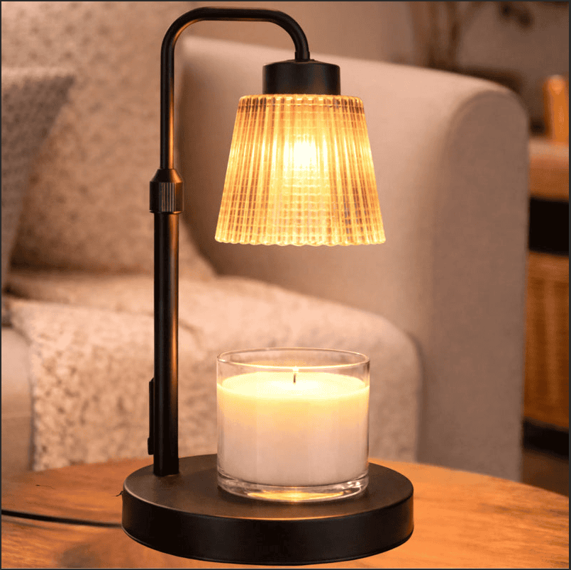 Candle Warmer Lamp with Timer Adjustable Electric Candle Lamp Room Decor HandiGo USA 2*50W GU10 Bulb